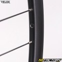 Rueda trasera de bicicleta 700C (19-622) para 10/11/12V Vélox Mach1 Gravel 19 TLR Centerlock casete de aluminio negro (eje pasante)