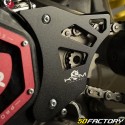 Aluminum sprocket cover AM6 Minarelli KRM Pro Ride black