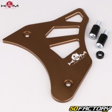 Aluminum sprocket cover AM6 Minarelli KRM Pro Ride bronze