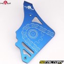 Aluminum sprocket cover AM6 Minarelli KRM Pro Ride (with clutch rod stop) light blue