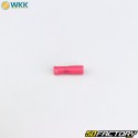 Terminales planos hembra totalmente aislados 0.5x2.8 mm WKK rojo (paquete de 100)