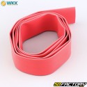 Tubo termorretráctil de pared fina Ø25.4-12.7 mm WKK rojo (1.22 metro)