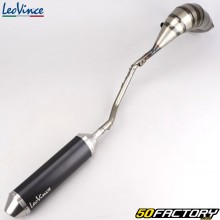 Auspuffanlage Sherco SE-R, SM-R 50 (von 2018) Leovince X-Fight Schalldämpfer aus schwarzem Edelstahl