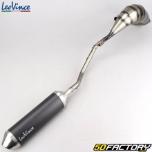 Auspuffanlage Sherco SE-R, SM-R 50 (von 2018) Leovince X-Fight Carbon-Schalldämpfer