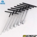 Steckschlüssel 8, 10, 12, 14, 17, 19 mm T Quad Racing (Charge von 7)