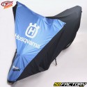 Telo protettivo per moto AMX Husqvarna nero e blu