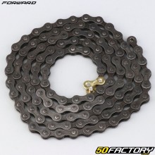 Cadena de bicicleta de 1 velocidades 116 eslabones Forward Speedchain negro