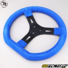 Volante F1 em camurça Ø320 mm karting Righetti Ridolfi azul