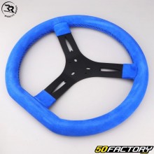 Volante F1 scamosciato Ø340 mm kart Righetti Ridolfi blu