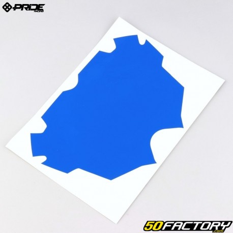 BMX P bike plate backgroundride Racing Air Mini Blue