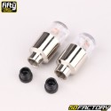 Green LED illuminated valve caps Fifty