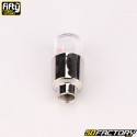 Green LED illuminated valve caps Fifty
