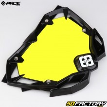 Nummernschild für BMX-P-Fahrräderride Racing Luft Pro schwarz (UCI-geprüft)
