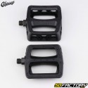 Pedali piatti in plastica per bici Odyssey Twisted PC nero 101x99 mm