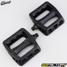 Pedali piatti in plastica per bici Odyssey Twisted PC nero 101x99 mm
