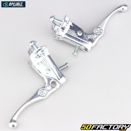 Optimiz Grey BMX Bike Brake Handles