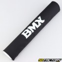 Black BMX frame and handlebar protectors