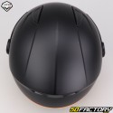 Casco jet Vito Moda Retro Designo nero opaco (ECE 22.06)