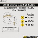Helmet cross child Kenny Track neon
