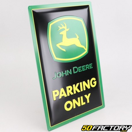 Targa decorativa John Deere Parking Only 40x60 cm