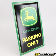 Placa decorativa John Deere Parking Only 40x60 cm