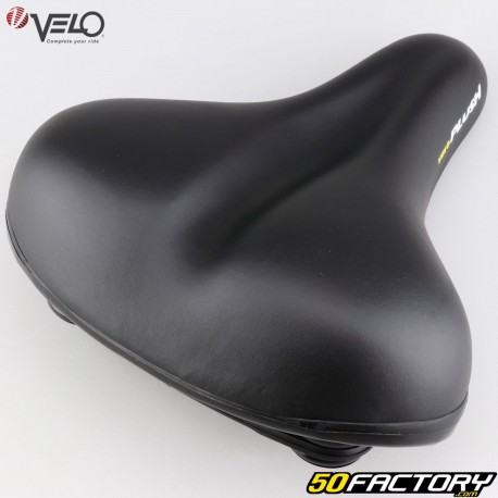 &quot;VTC/city&quot; bicycle saddle 264x220 mm Velo Elasto D2 black