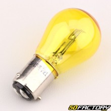 Lampadina faro BAX15D 6V 15/15W gialla