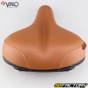 &quot;VTC/city&quot; bicycle saddle 260x220 mm Velo Tour Ela X brown