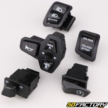 Botões de interruptor Honda SH 125, 150 (2020 - 2023)
