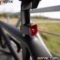 Luzes LED dianteiras e traseiras recarregáveis ​​Lynx USB Nightjar para bicicletas