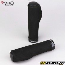Punhos ergonômicos para bicicleta Lock-On Velo Ergo Eva D3 pretos