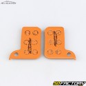 Organic bicycle brake pads type Sram Monobloc Red, Force...Alligators