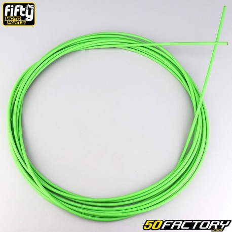 Gaskabelmantel startEr, Dekompressor und fluoreszierende grüne Bremse 5 mm (10 Meter) Fifty