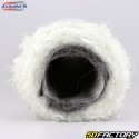 Exhaust silencer rock wool with 4T Acousta-fil braided stainless steel fabric Ø50/100 mm 400 mm