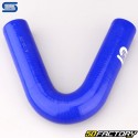 Cotovelo de mangueira de silicone 135° Ø28 mm Mangueiras de silicone azul