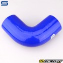 90° elbow silicone hose Ø63 mm Silicon Hoses blue