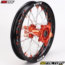 Aro traseiro (12x1.60) KTM SX 65 (desde 2001) cubo Prostuf preto laranja