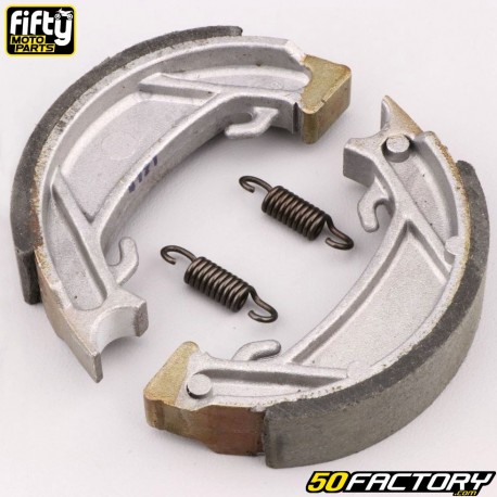 Brake shoes 100x20 mm Motobécane AV88, AV85, AV89... Fifty