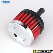 Karthöhe Ölentlüftungsfiltercross, Wagencross 35 mm Einlass Ø9 mm Simota rot