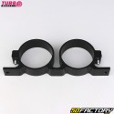 Soporte de aluminio para bomba doble tipo Bosch 044 Ø60 mm Turbo Funciona negro