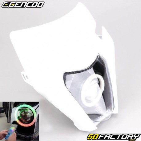 Tipo di piastra faro KTM EXC (2020 - 2023) Gencod LED RGB bianchi collegati