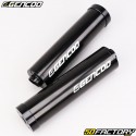 Double outlet leak tube Rieju  MRT Gencod GRD Twin with black Copa silencers (body kit) Leovince)