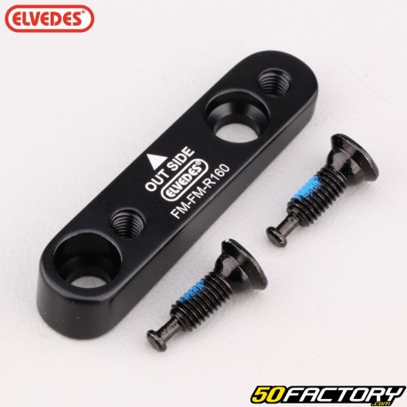 Adaptador pinza freno trasero Ø160 mm bici Elvedes FM-FM