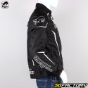 Blouson Furygan Motocicletta omologata CE Yori bianca e nera