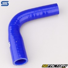 Cotovelo 90° Redutor Silicone Ø22 a 16 mm Mangueiras Silicone Azul