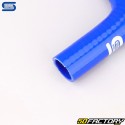Cotovelo 90° Redutor Silicone Ø25 a 19 mm Mangueiras Silicone Azul
