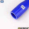 Redutor reto de silicone Ø25 a 16 mm Mangueiras de silicone azul