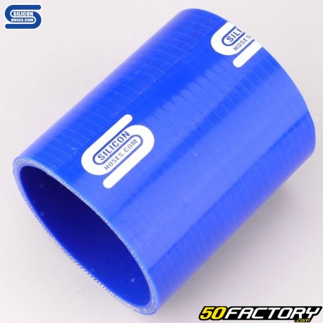 Silikonmuffe Ø80 mm Länge 100 mm Silikonschläuche blau