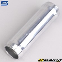 Conector reto de alumínio para mangueiras de silicone Ø22 mm comprimento 75 mm Mangueiras de silicone