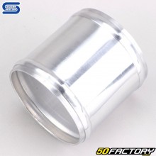 Gerader Aluminiumverbinder für Silikonschläuche Ø76 mm Länge 75 mm Silikonschläuche